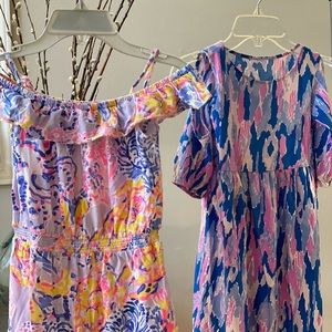Lot of 2 LILLY PULITZER Dress and Romper